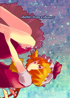 shelter from a shower