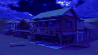 人类村落（夜）（心绮楼场景）