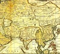 欧洲古地图中标注的鞑靼