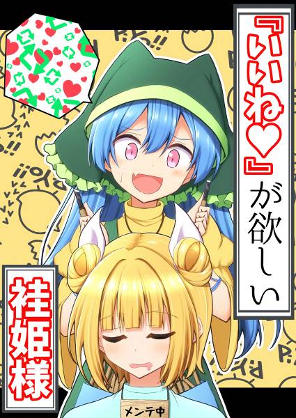 文件:『いいね♡』が欲しい袿姫様封面.jpg