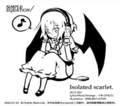 Isolated scarlet. 封面图片