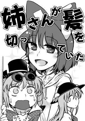 姉さんが髪を切っていた封面.jpg