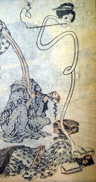 文件:Hokusai rokurokubi.jpg