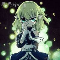 闇に輝く翡翠の眼