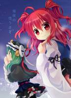 寒夜の雪うさぎ