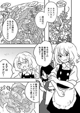 霧雨魔理沙の料理帖 春を満喫野草定食预览图3.jpg