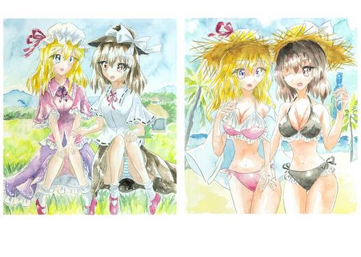 秘封倶楽部／東方水彩イラスト集─肆─预览图3.jpg