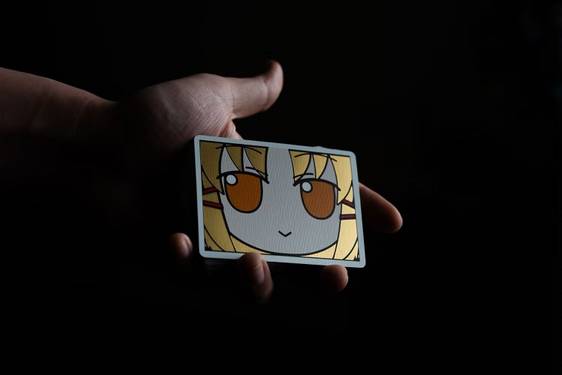 苑神丐帮／诹访子fumo花切牌holo版实物图1.jpg