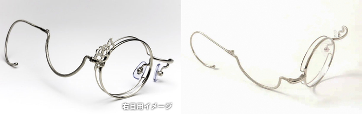 未使用 2：東方MEGANE MONOCLE 十六夜咲夜モデル 右用 薔薇付