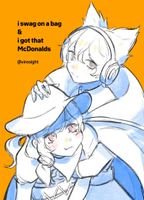 i swag on a bag & i got that McDonalds