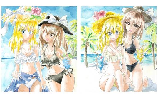 秘封倶楽部／東方水彩イラスト集─肆─预览图2.jpg