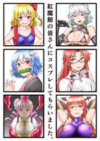 紅魔館の皆さんにコスプレしてもらいました。
