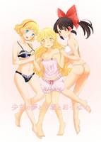 少女の夢と下着とおっぱい