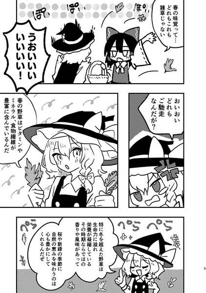 文件:霧雨魔理沙の料理帖 春を満喫野草定食预览图2.jpg