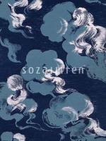 符卡背景使用的素材图片2。出自「素材辞典　Vol.36　織物・日本の伝統模様」