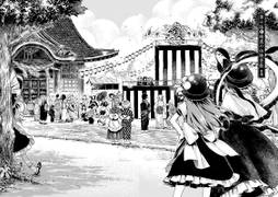 博丽神社境内（铃奈庵10话封面）