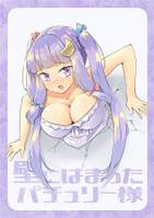 壁にはまったパチュリー様