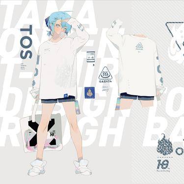 魂音泉／十周年／TOSロングTシャツ预览图1.jpg