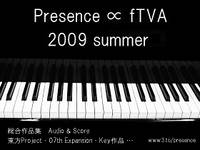 Presence∝fTVA 2009 summer